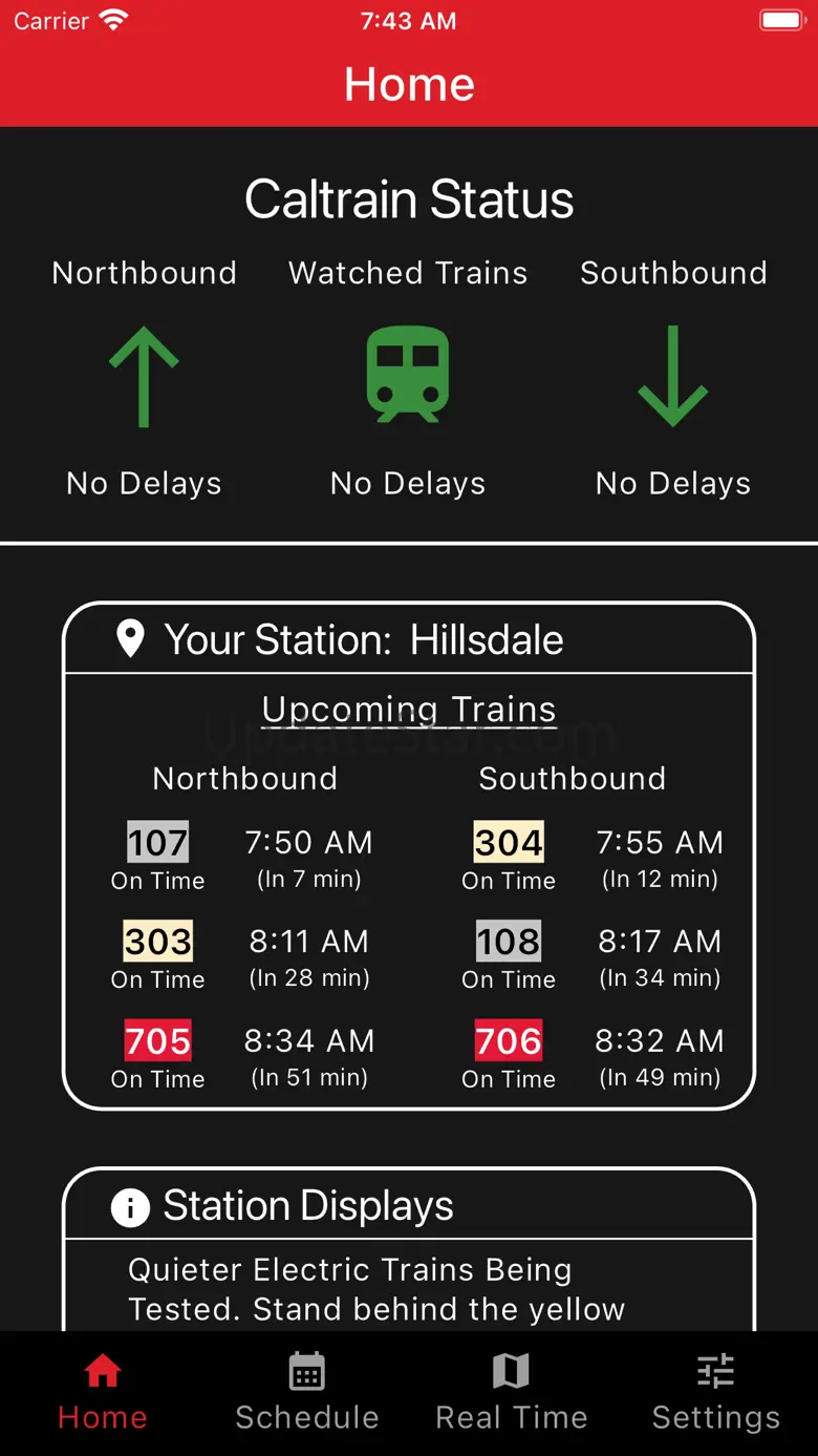 Caltrain Commuter 1.3.0