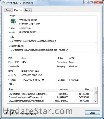 Microsoft Process Monitor 3.03