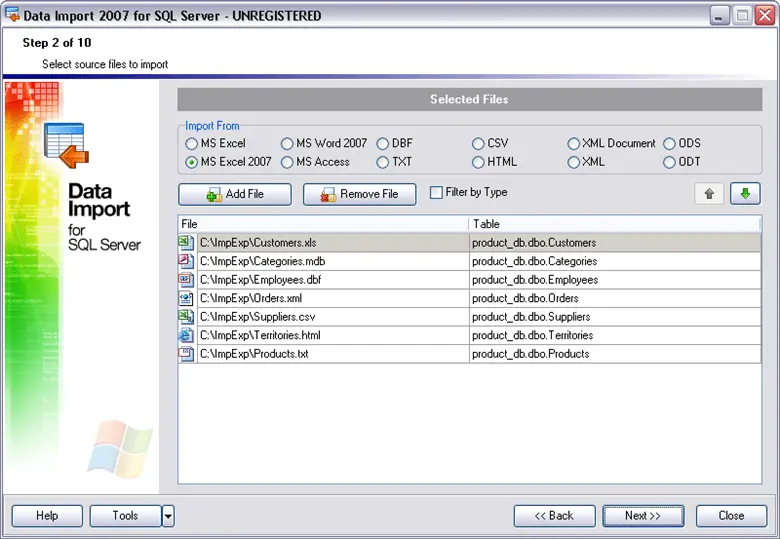 EMS Data Export 2007 for SQL Server 3.3
