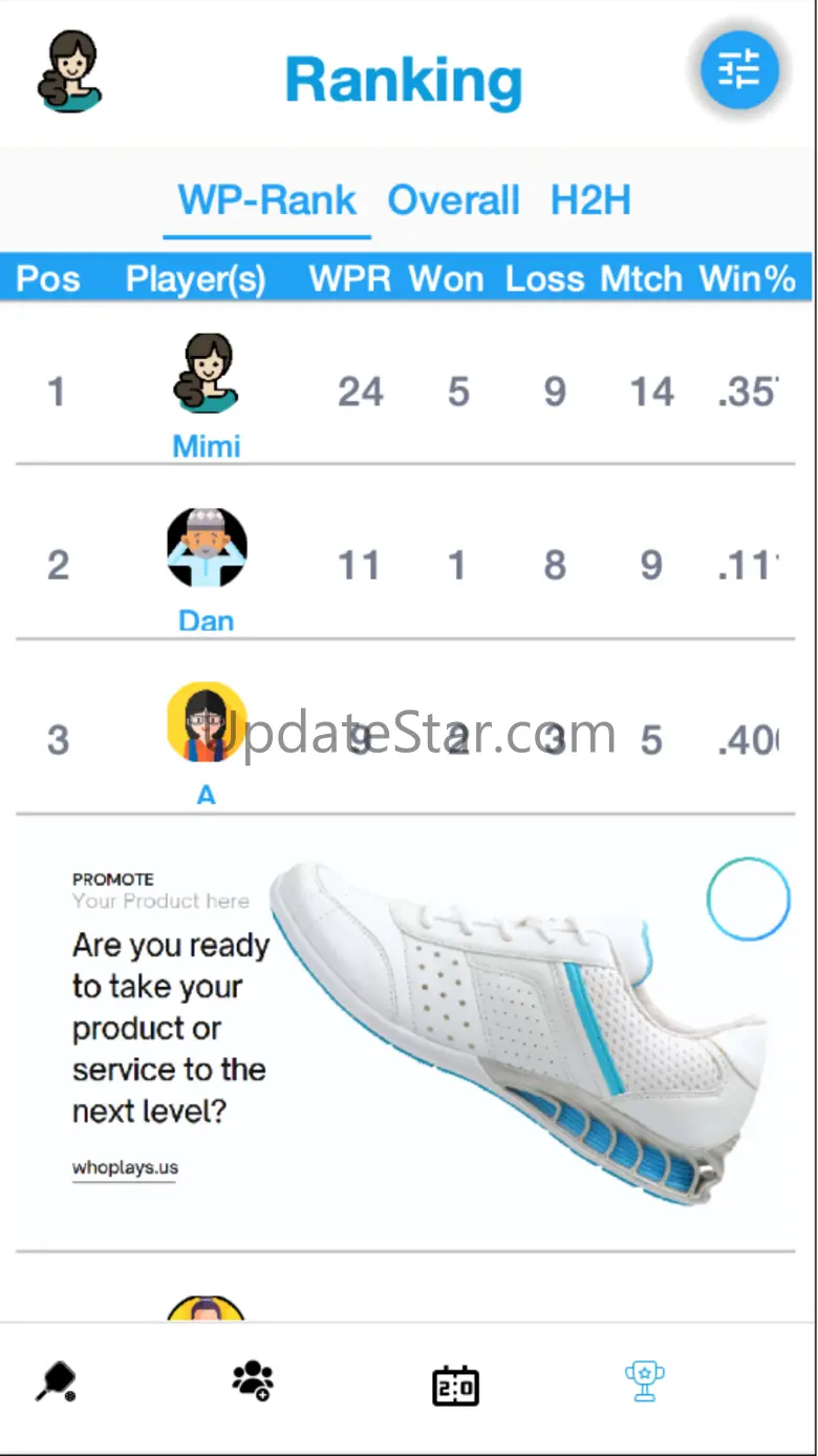 Pickleball Scheduler & Tracker 5.14
