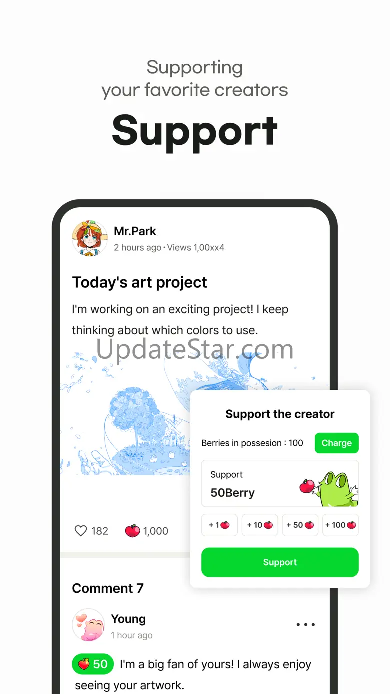 SHOULDER:Webtoon, Illust & Fan 1.1.8