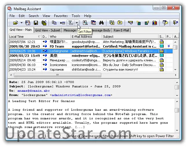 Mailbag Assistant 3.981