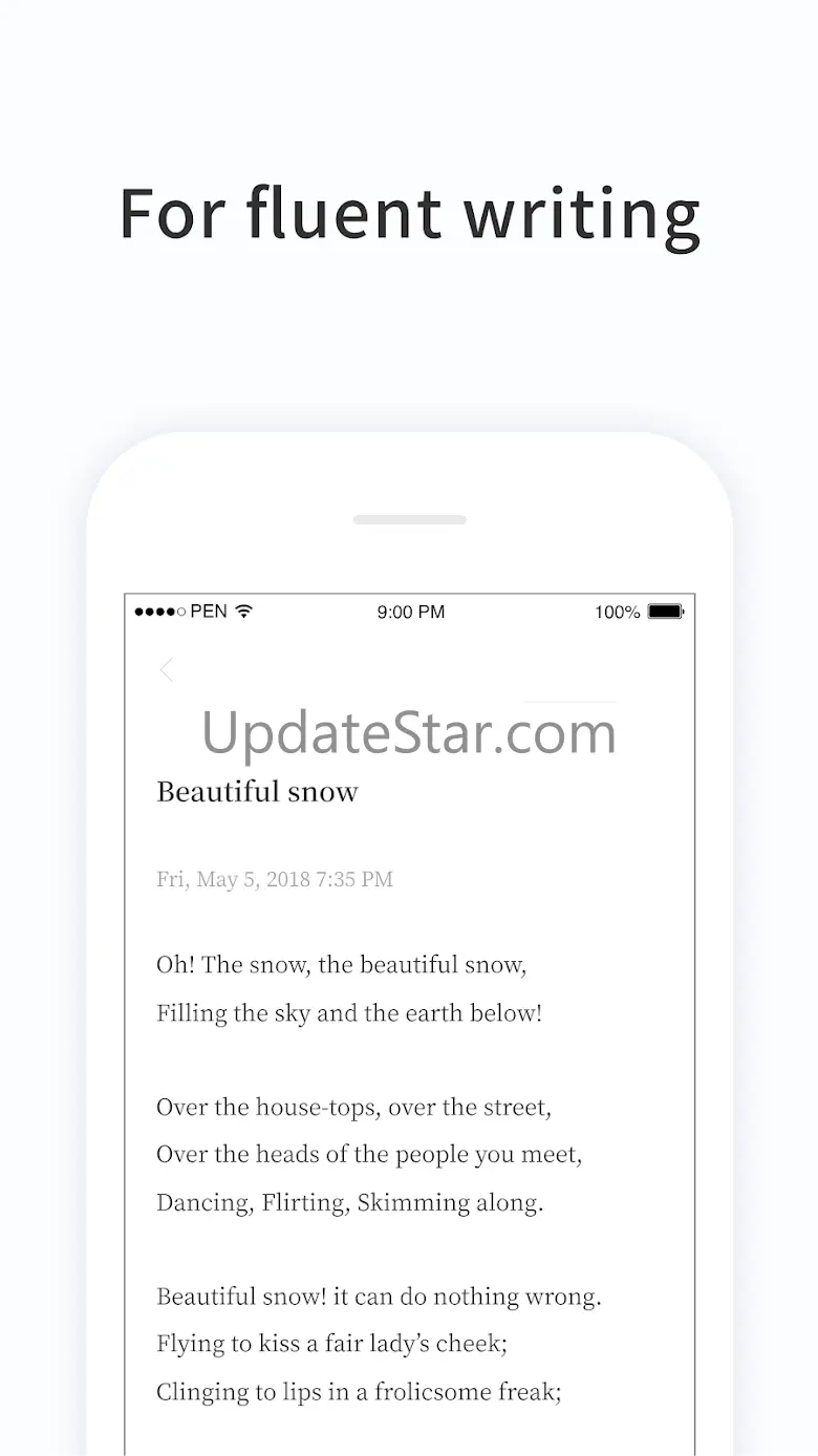 Minimal Writing App: PenCake 3.14