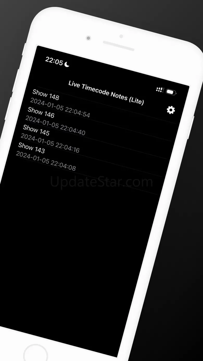 Live Timecode Notes - Lite 0.1