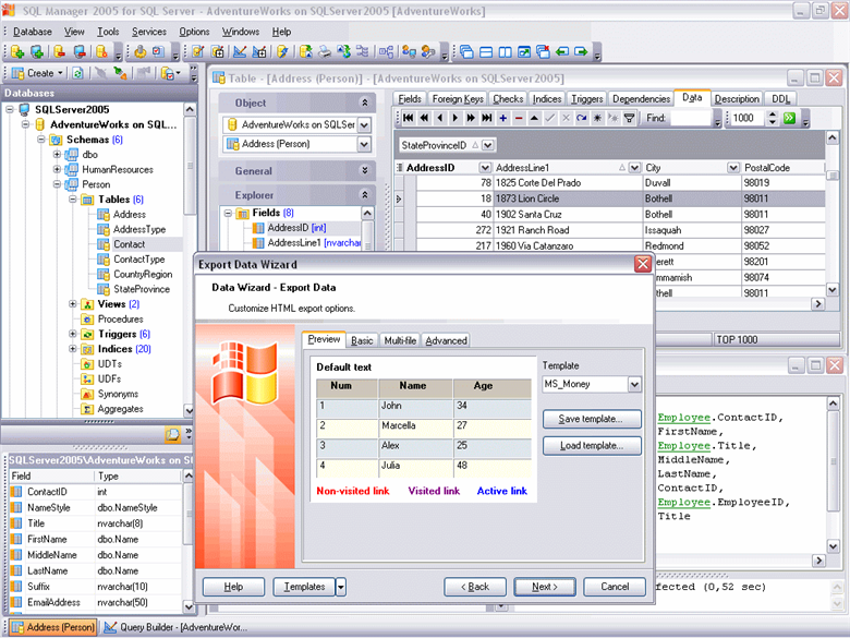 EMS SQL Manager 2005 for SQL Server 3.9