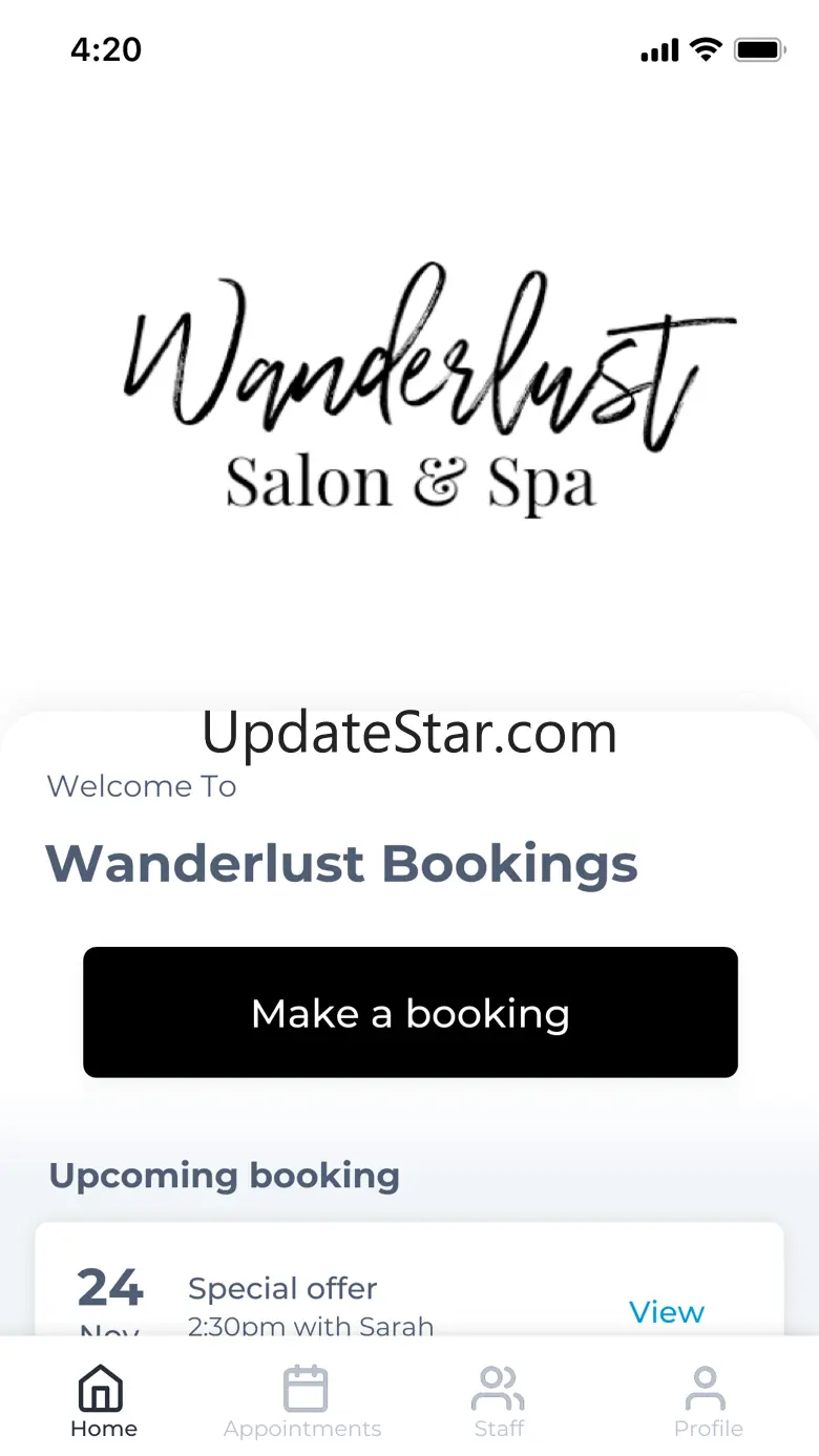 Wanderlust Bookings 3.4.0