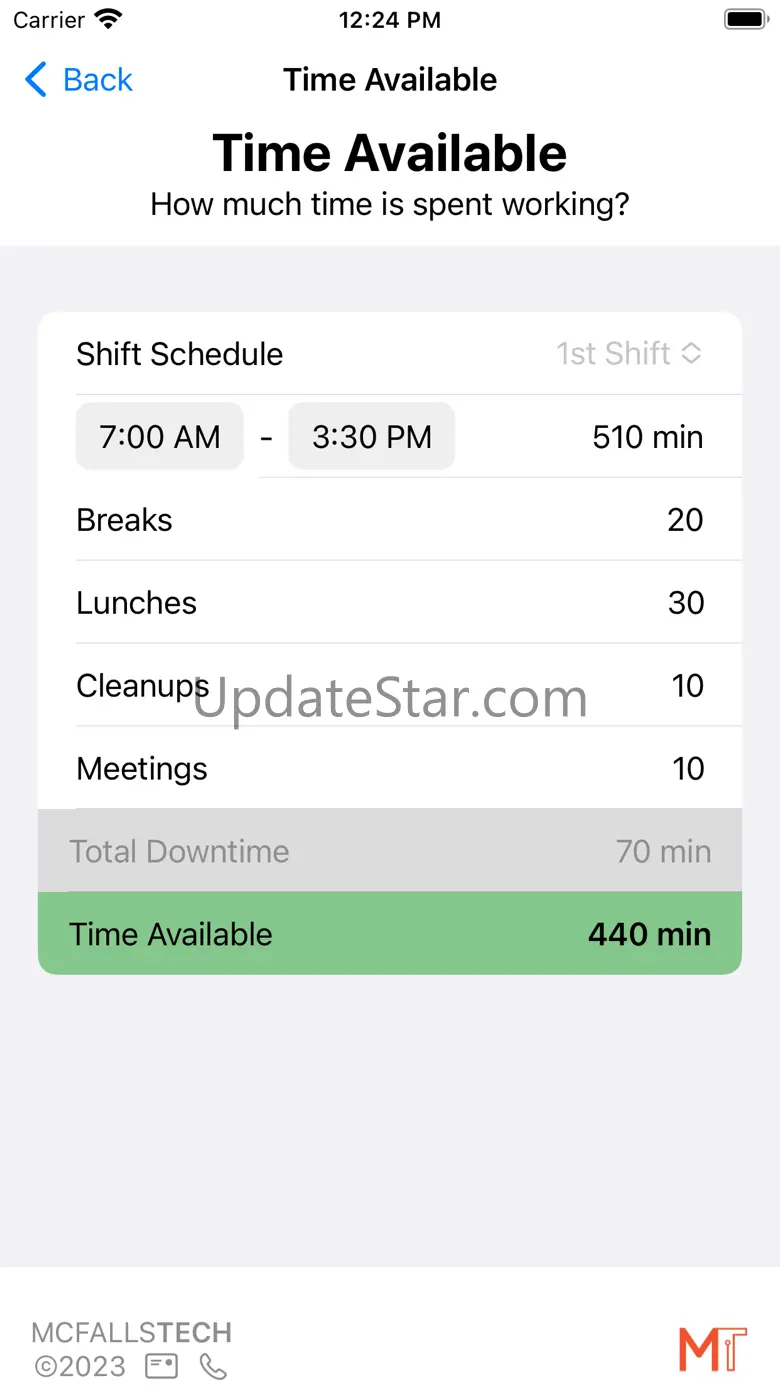 Takt Time Calculator 1.2