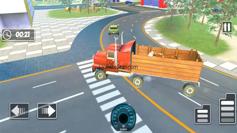Big Farm Animal Trucking Games 1.0