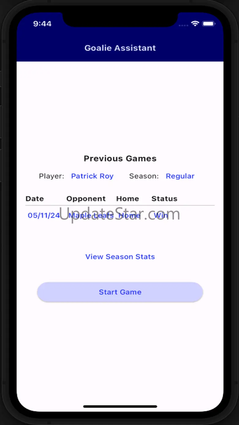 Goalie Assistant 2.0.11