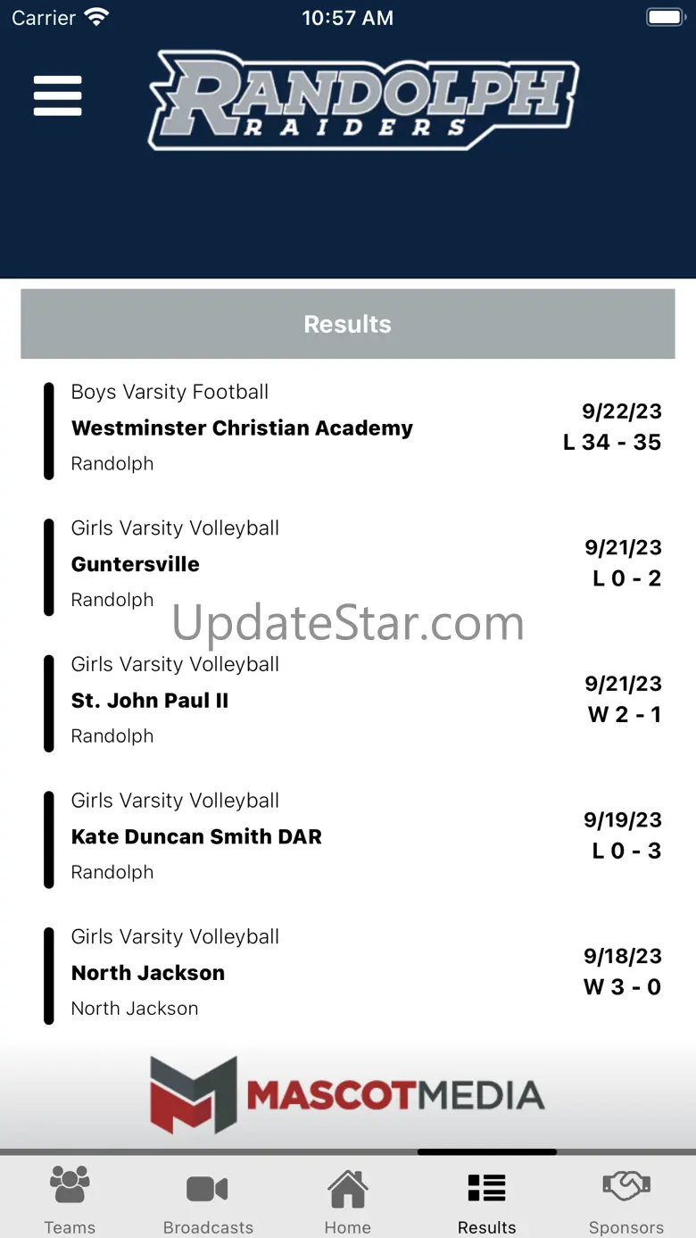 Randolph Raiders Athletics 1.0