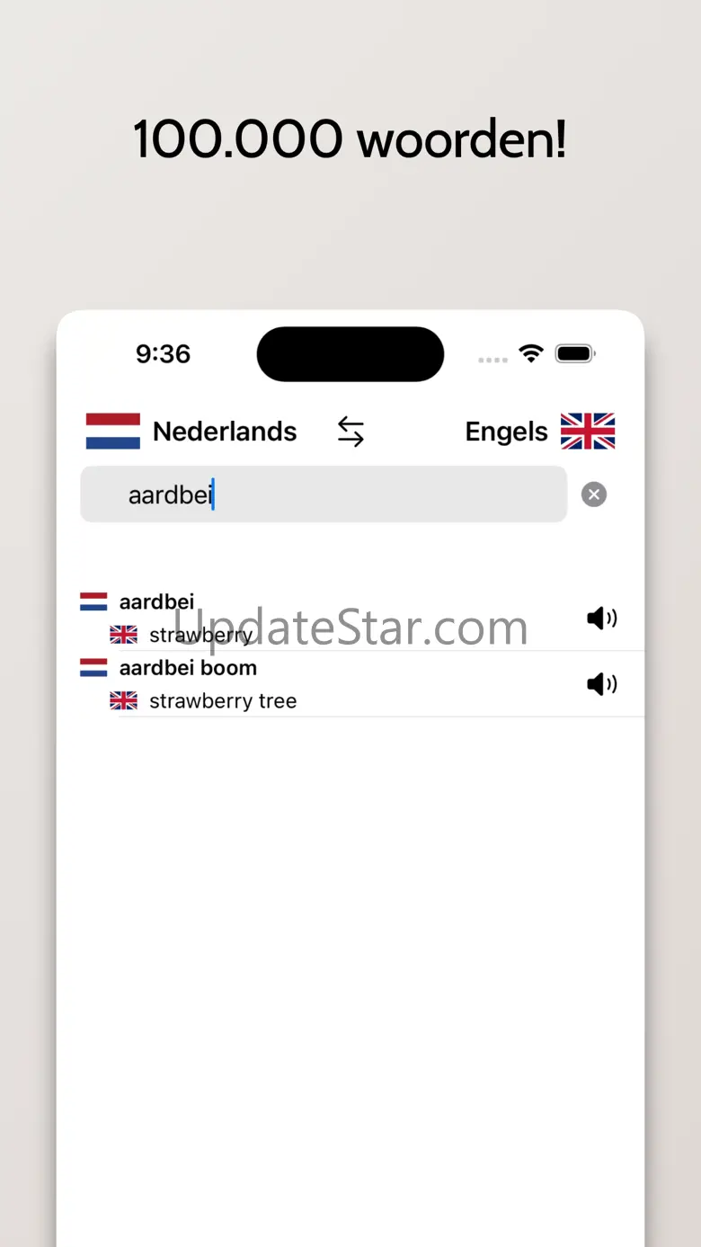 Engels-Nederlands woordenboek 1.1