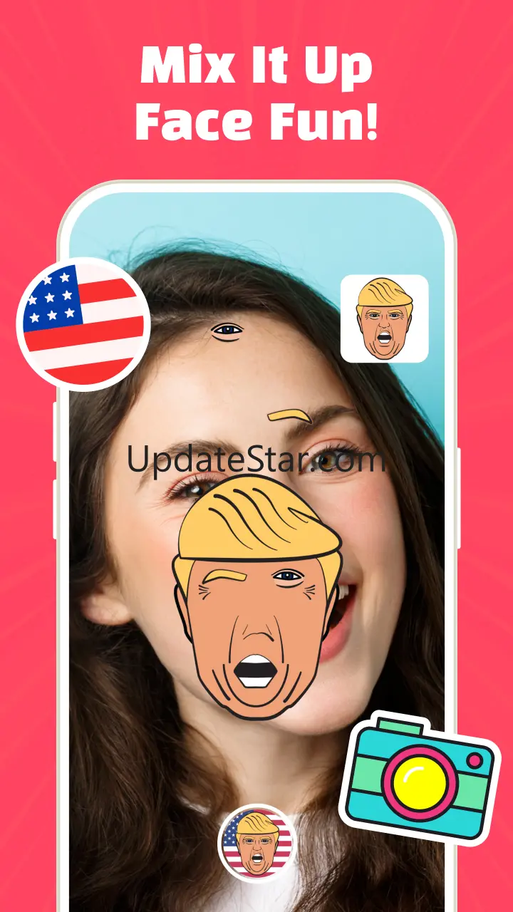 Lip Fall Challenge: Fun Filter