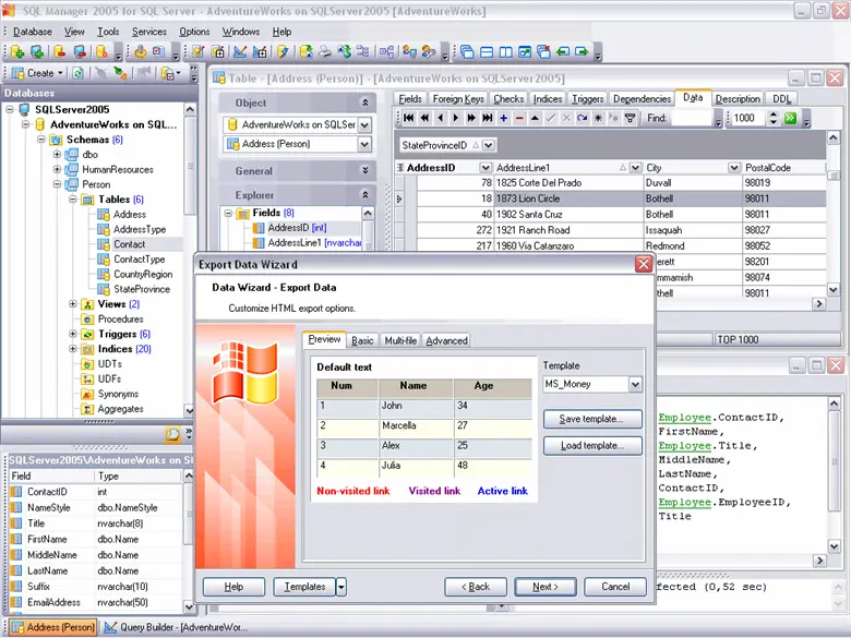 EMS SQL Manager 2005 for SQL Server 3.9