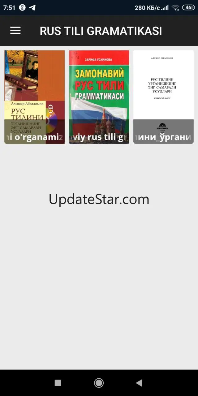RUS TILI GRAMMATIKASI 1.0.5
