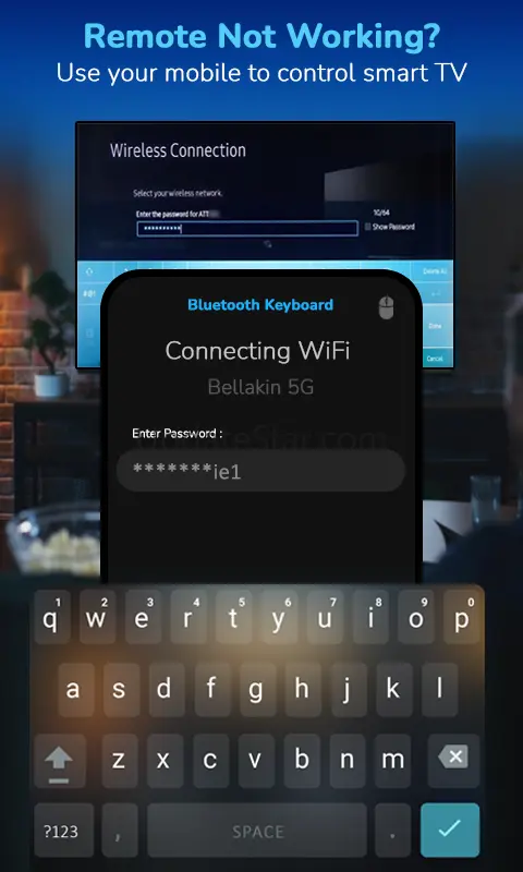 Bluetooth Mouse and Keyboard 1.7