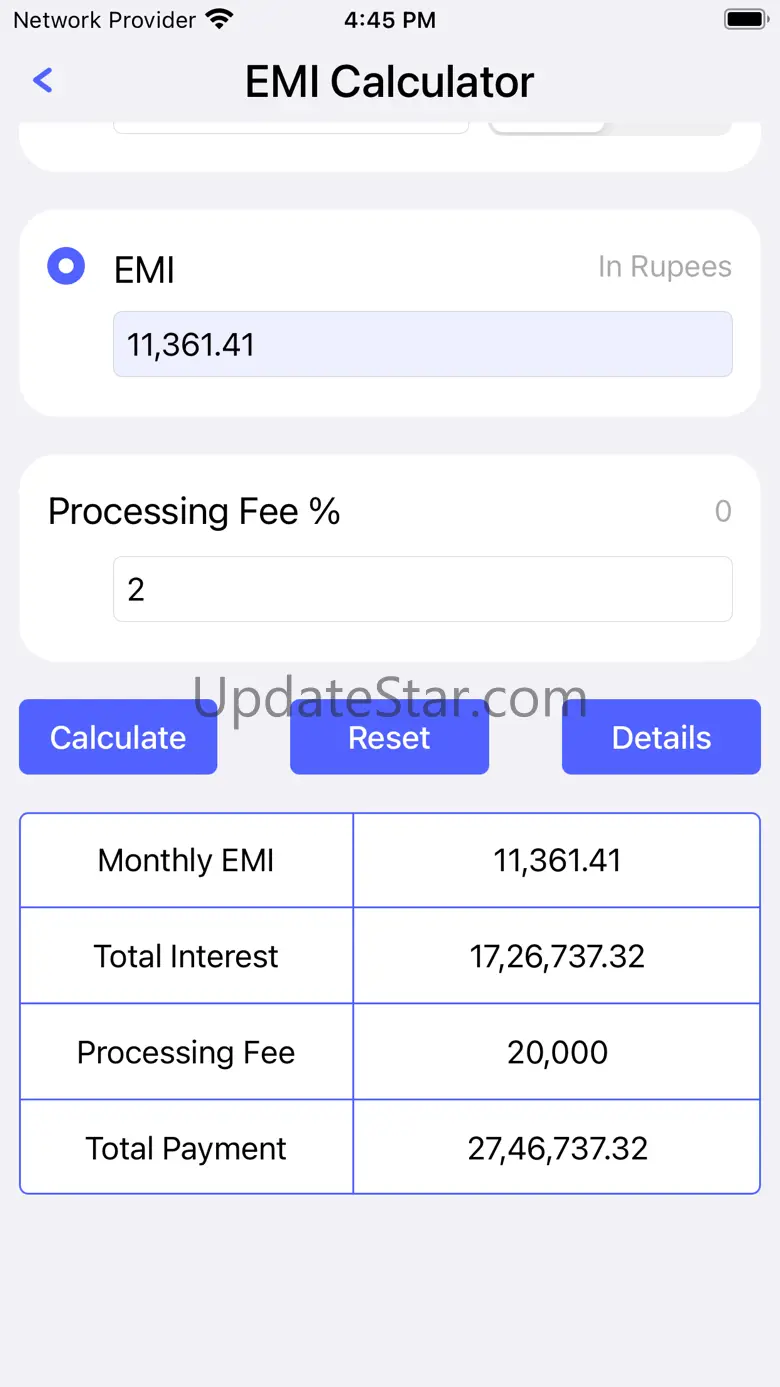 EMI Calculator : EMI Planners 2.1.0
