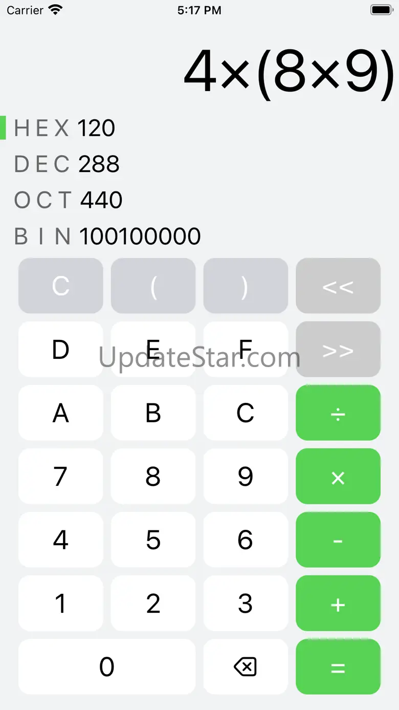 Programmer Calculator - Calc 1.1.3