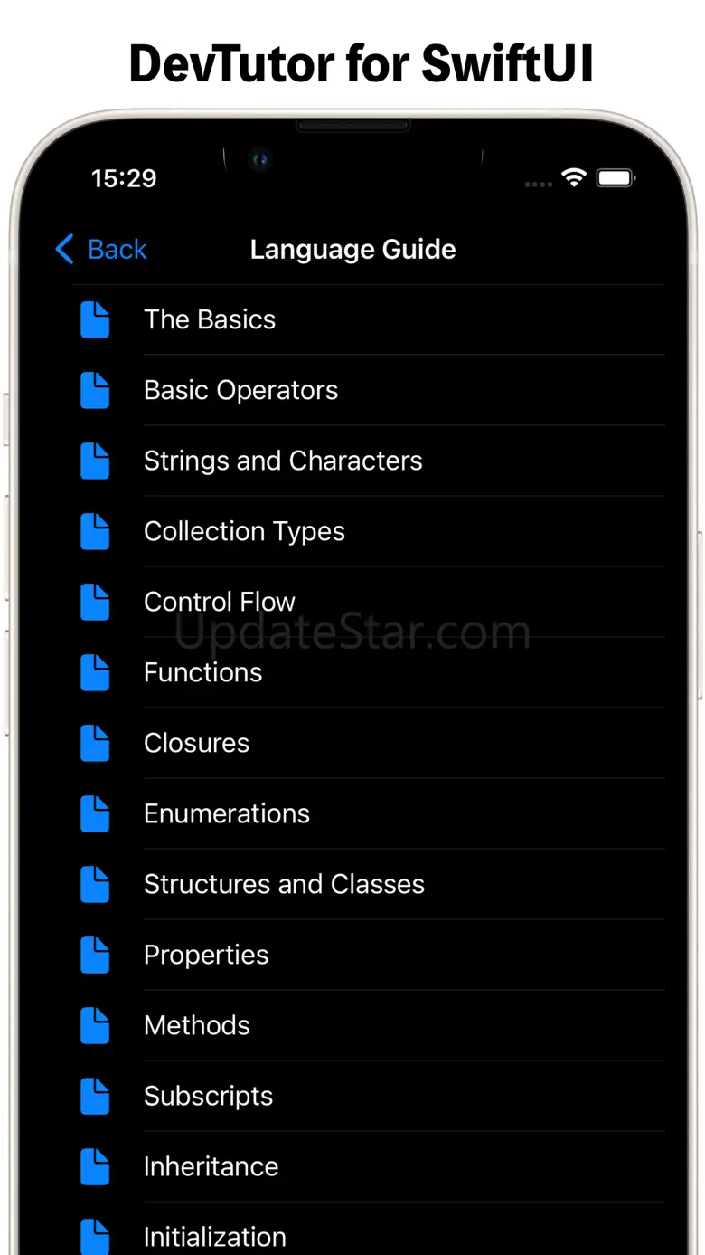 DevTutor: Learn Swift, SwiftUl 1.22.0