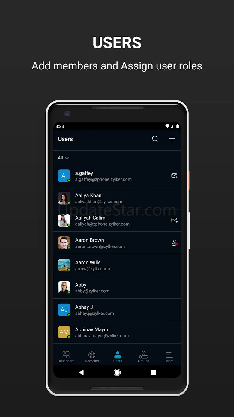 Zoho Mail Admin 3.5