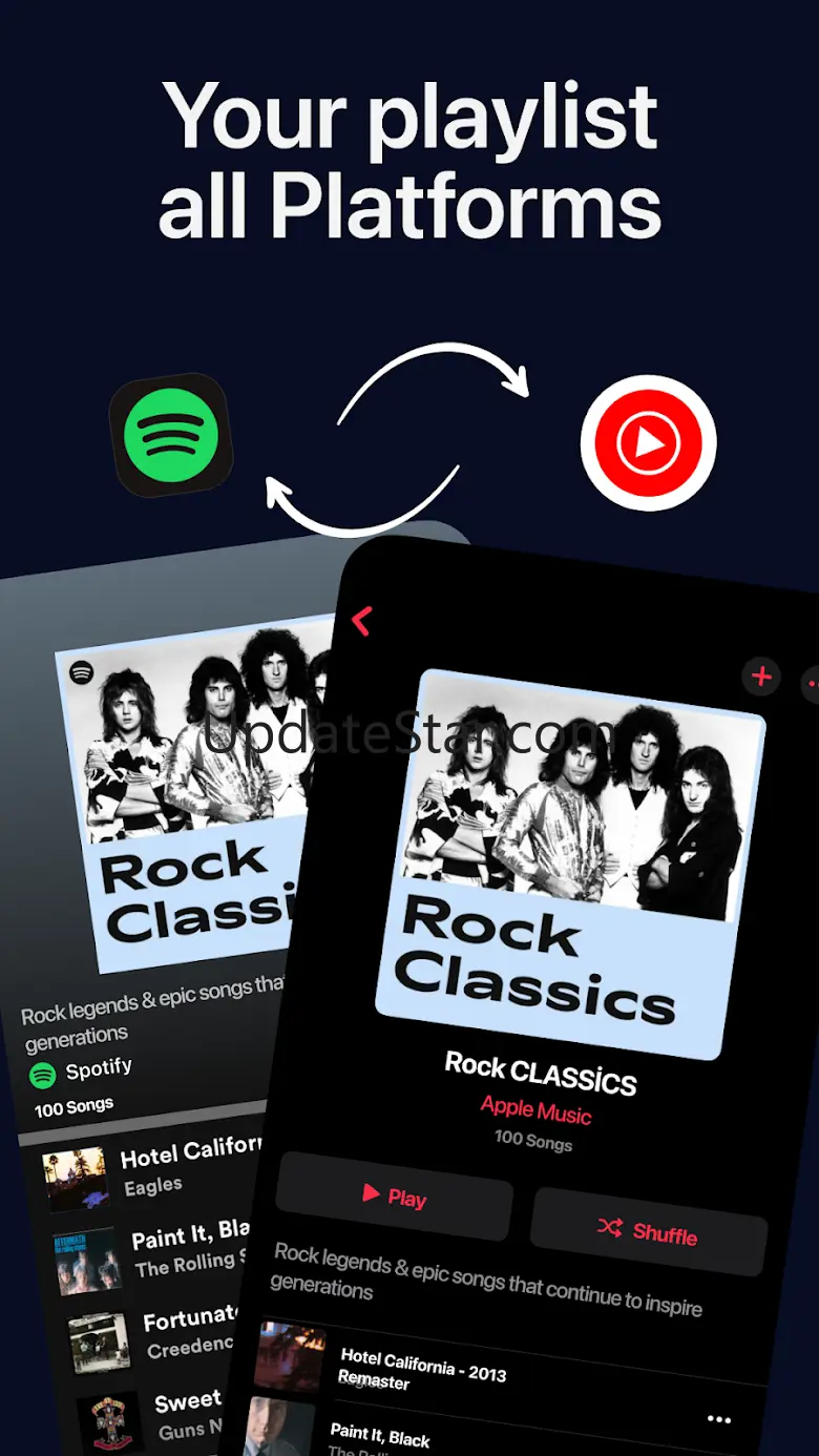 Playlist Transfer: Shift Music 2.0.0