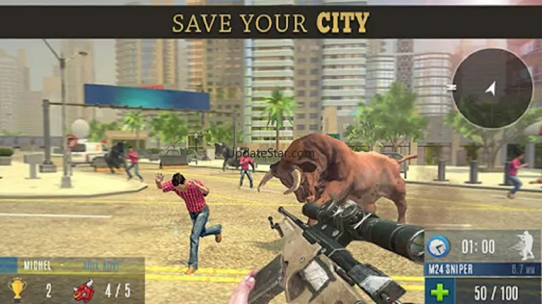 Angry Bull Attack Shooting 1.2