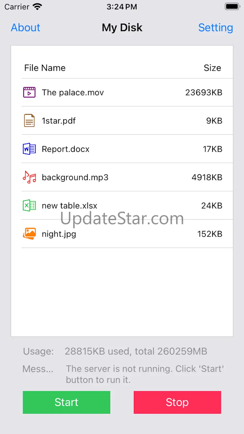 Wi-Fi flash drive 1.0.6