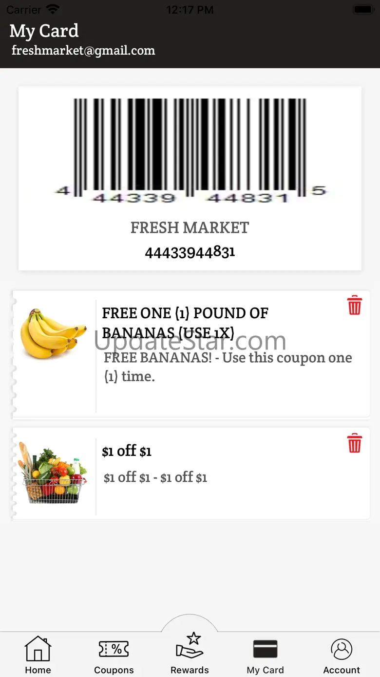Fresh Market Rewards 1.2