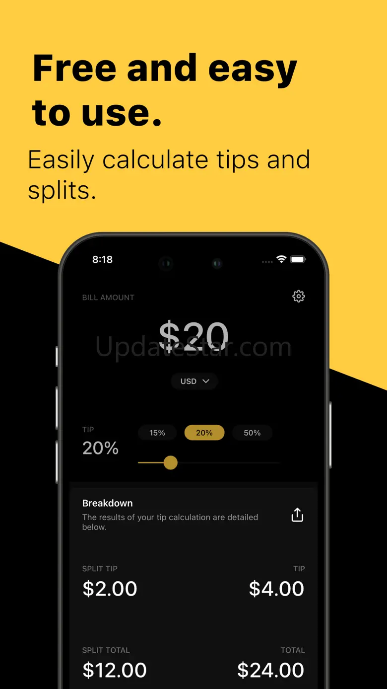 Gratuity Tip Calculator 1.0 1.2.3