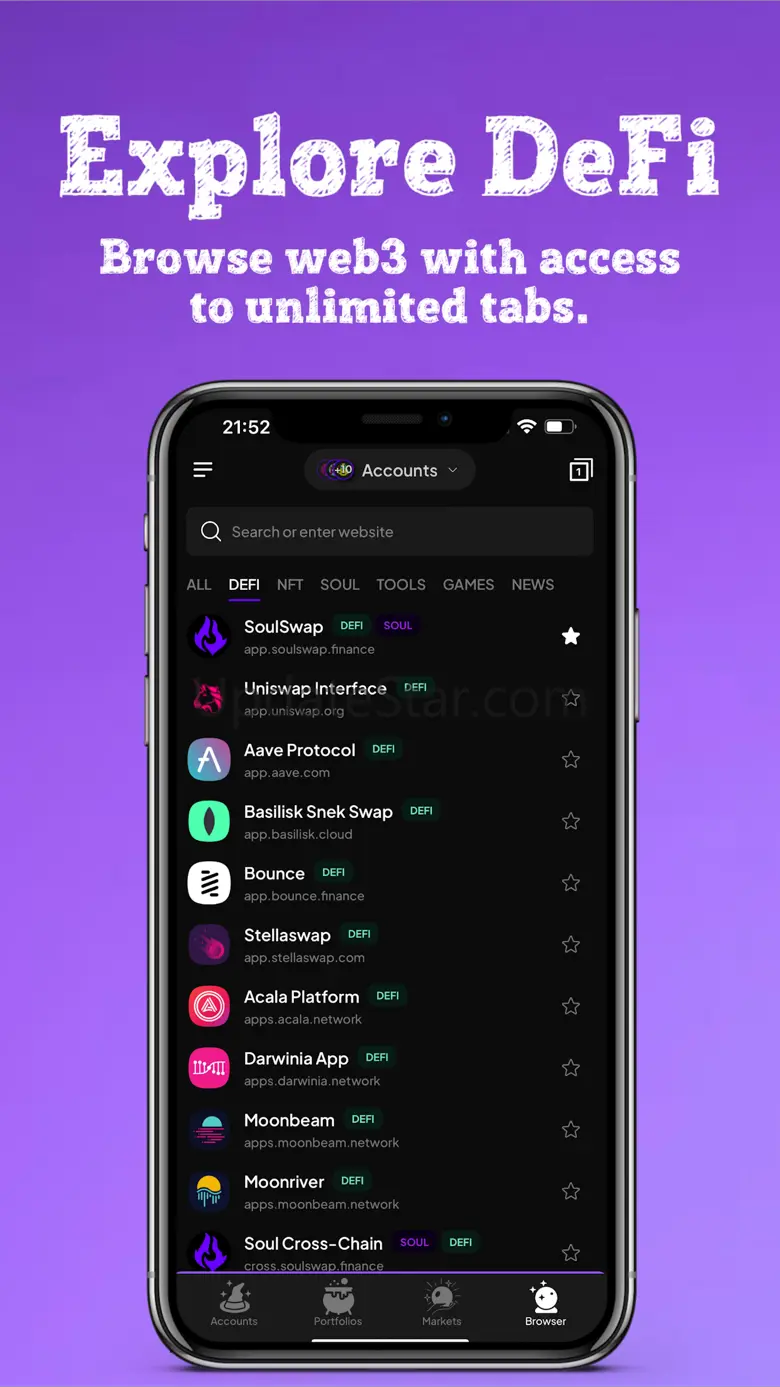 SoulWallet: DeFi Portal 1.0.6