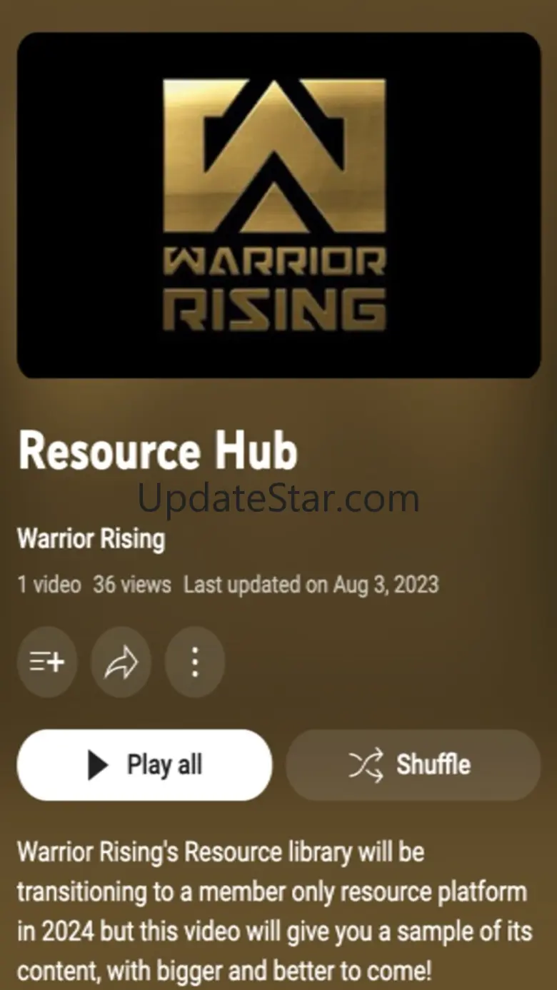 Warrior Rising 1.0