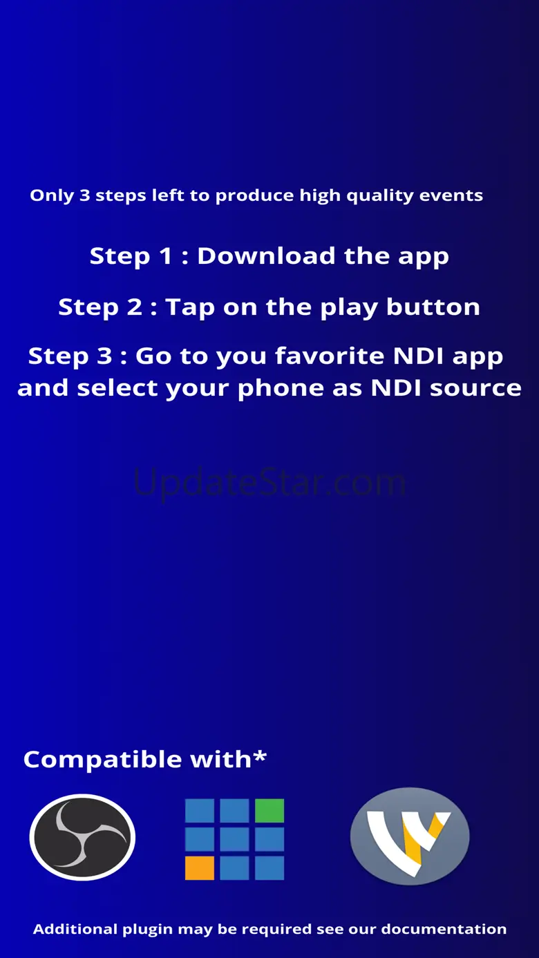 Stream Studio NDI OBS Camera 9.5