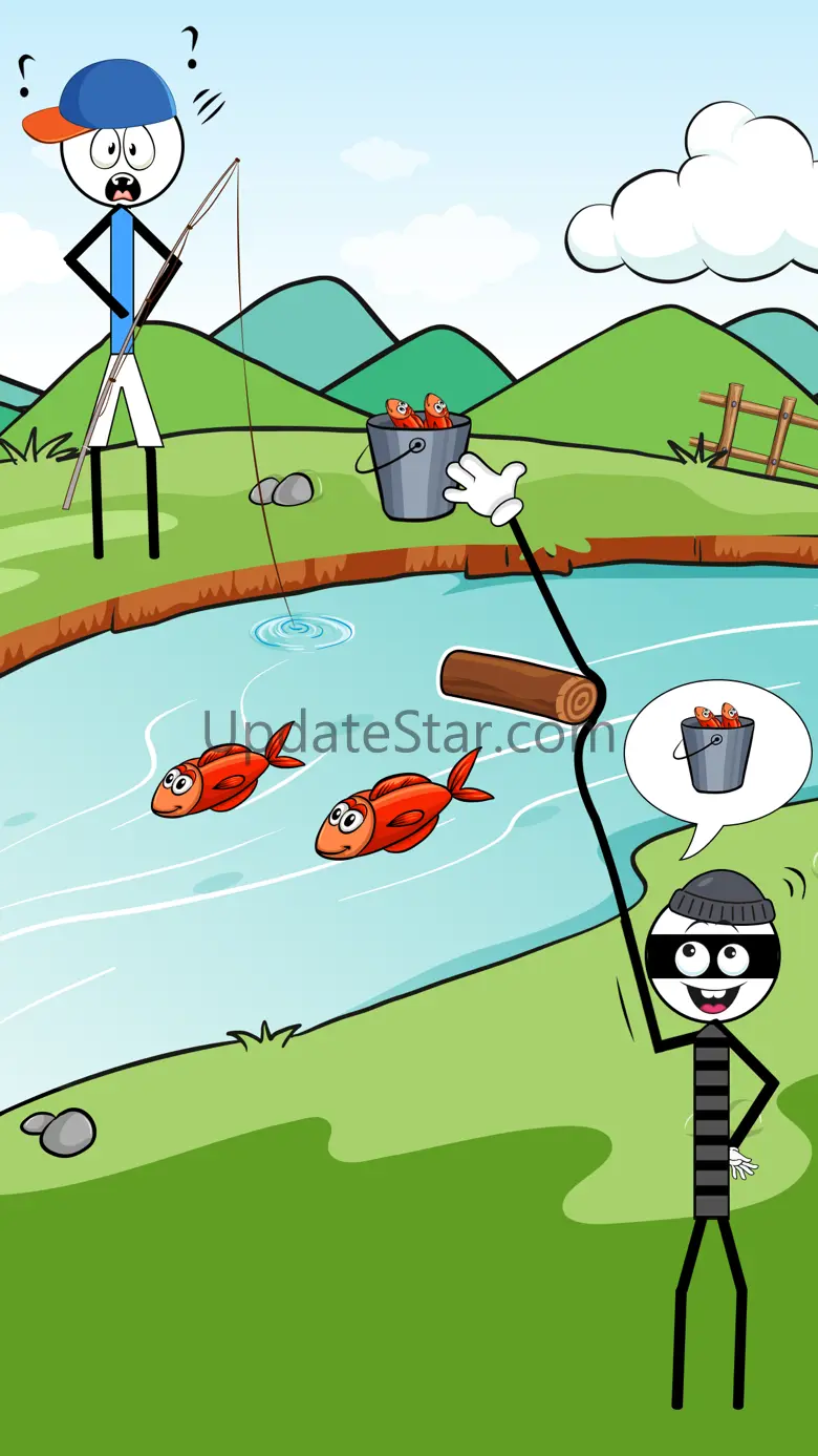 Stickman Robber Brain Puzzle 1.0