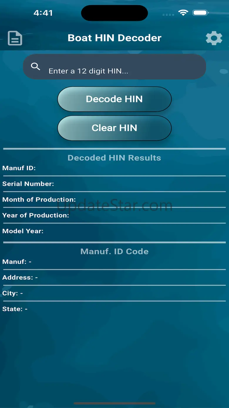 Boat HIN Decoder 1.0.5
