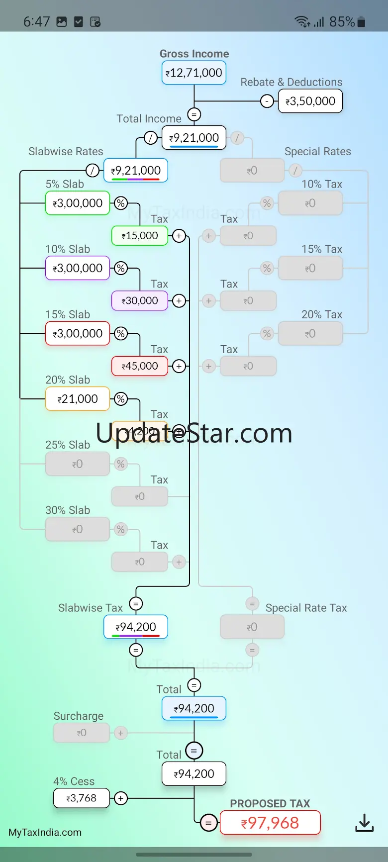 Tax Calculator India 2025-2026 2.1.13