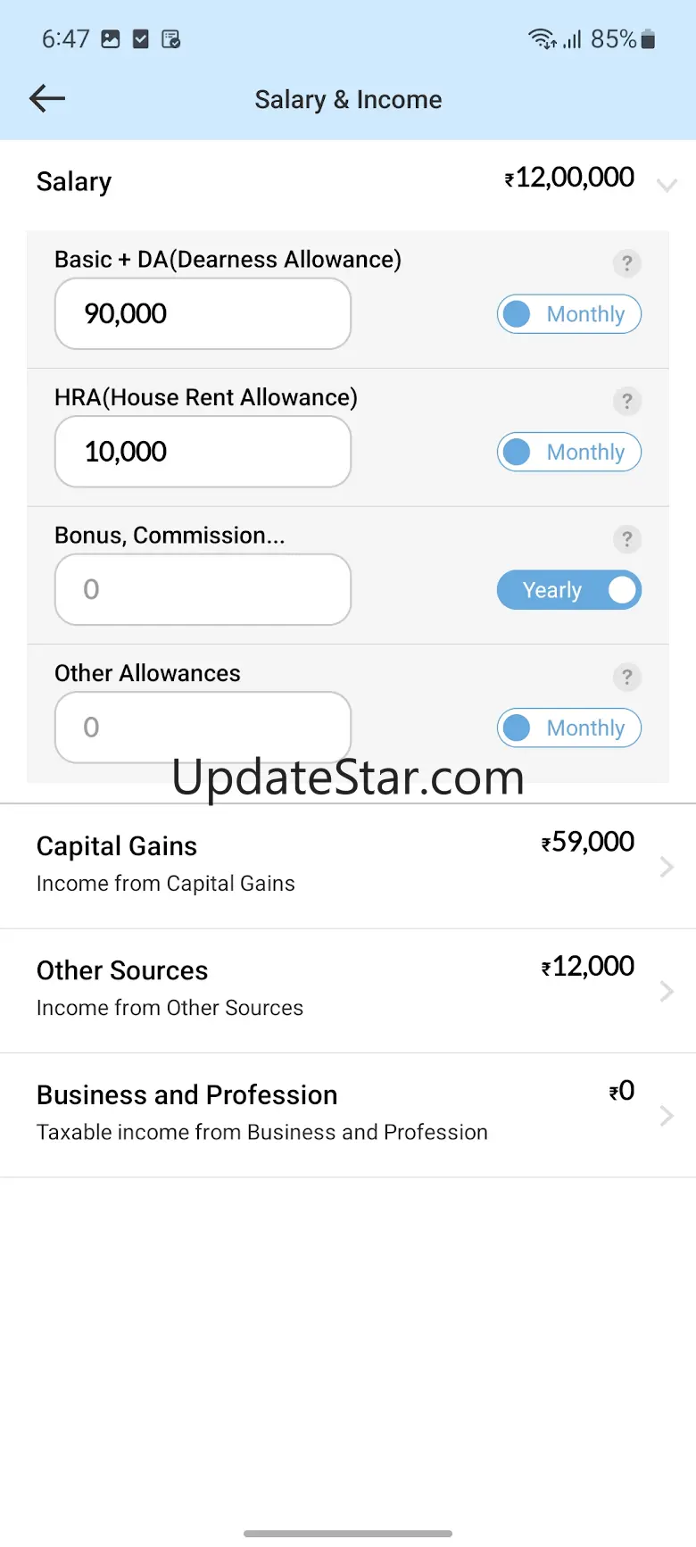 Tax Calculator India 2025-2026 2.1.13