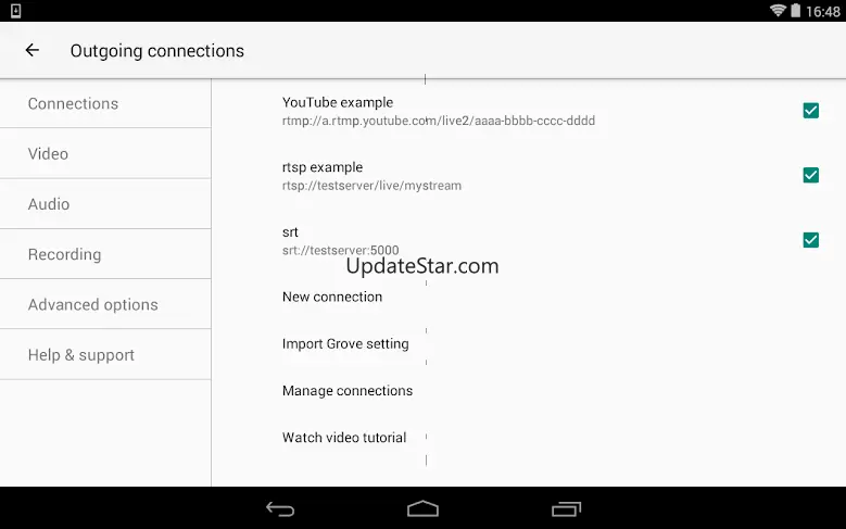 Larix Broadcaster: Live Stream 1.5.1