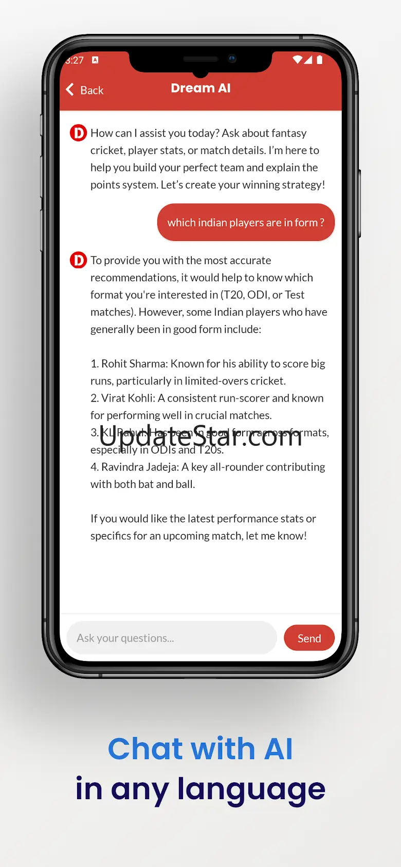 Dream AI : Create Dream team 53