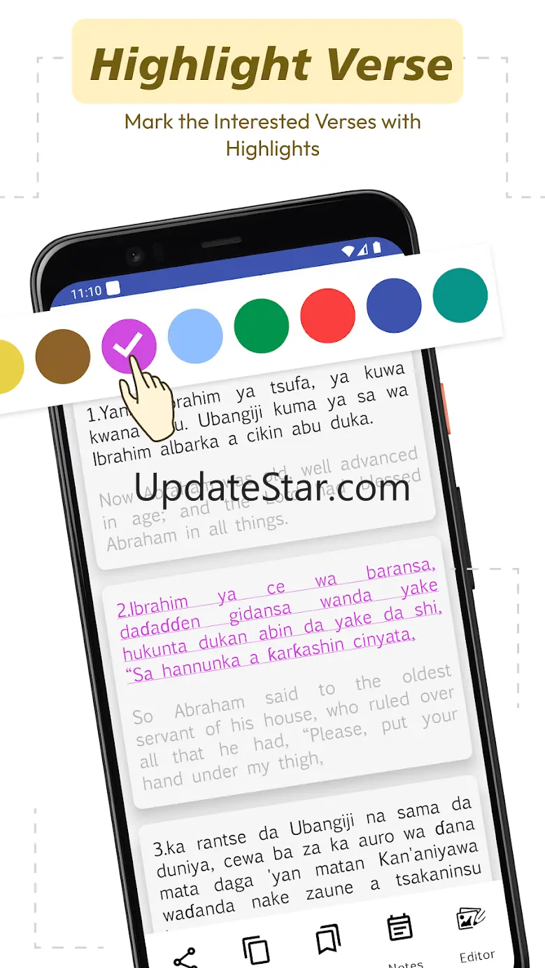 Hausa English Bible 1.1.5