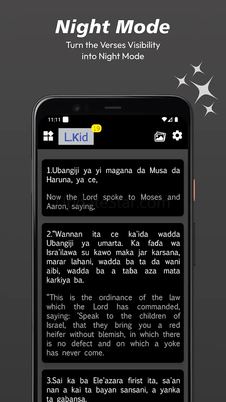 Hausa English Bible 1.1.5