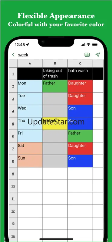 Simple Table - Note as table 2.3.5