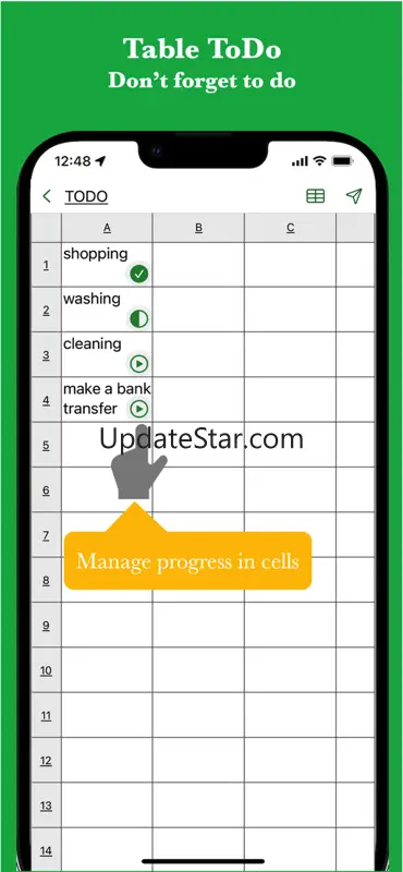 Simple Table - Note as table 2.3.5