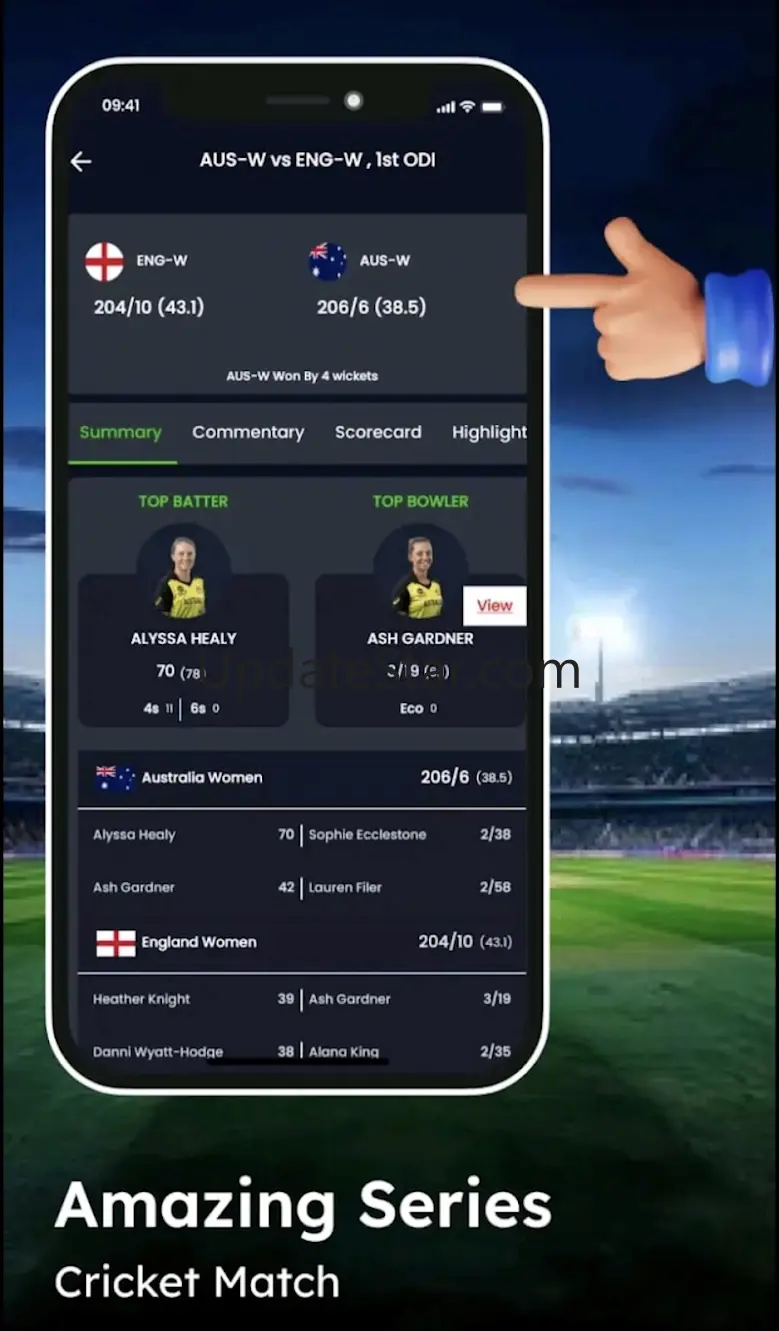 Live Cricket Score & Live Tv 1.0