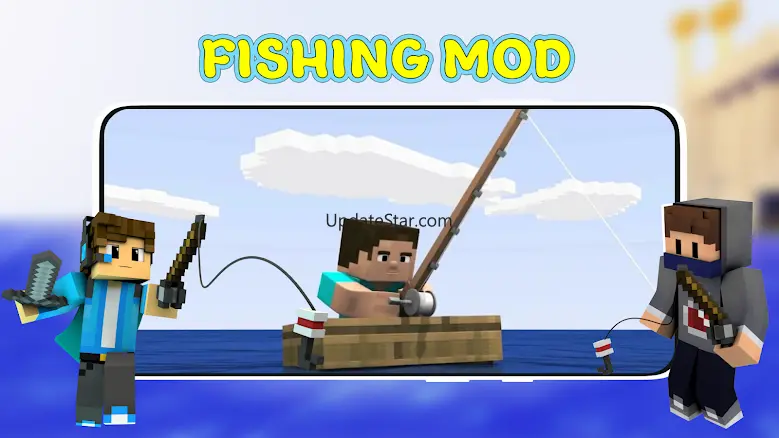 Fishing Mod For Minecraft PE 1.3