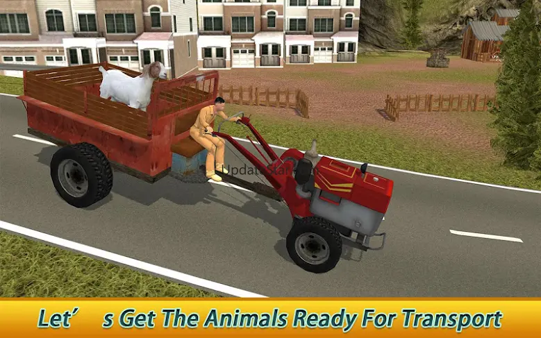 Farming Animals Tractor Cargo 1.5