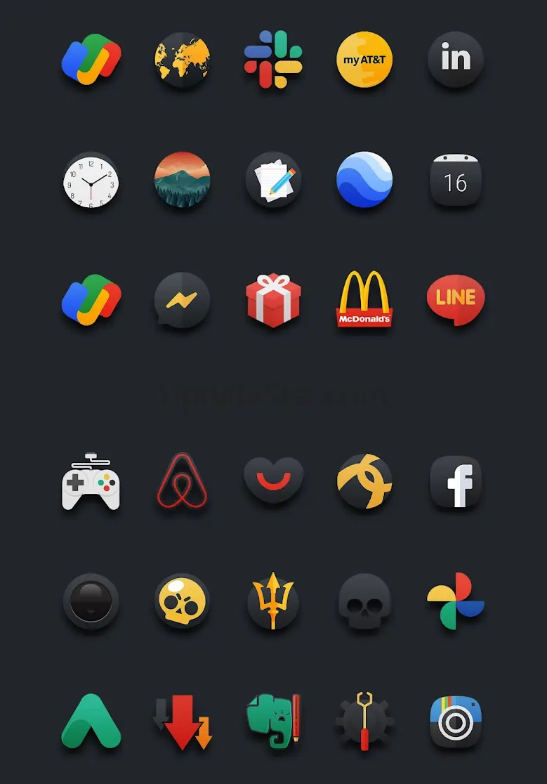 Darko - Icon Pack 7.2