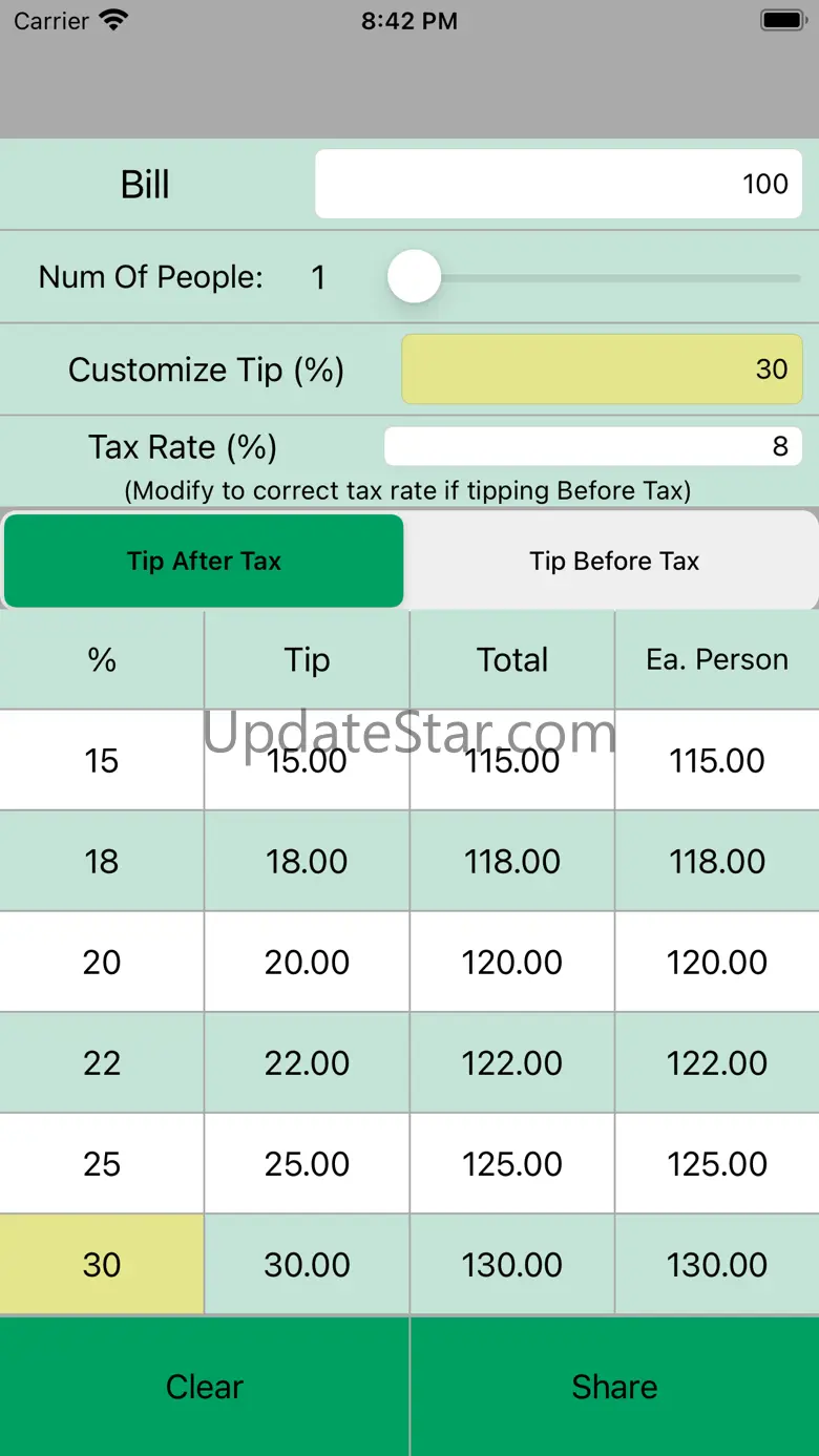 Tipwise - Tip Calculator 1.1