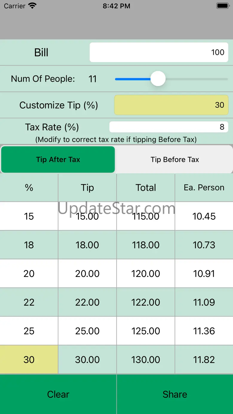 Tipwise - Tip Calculator 1.1
