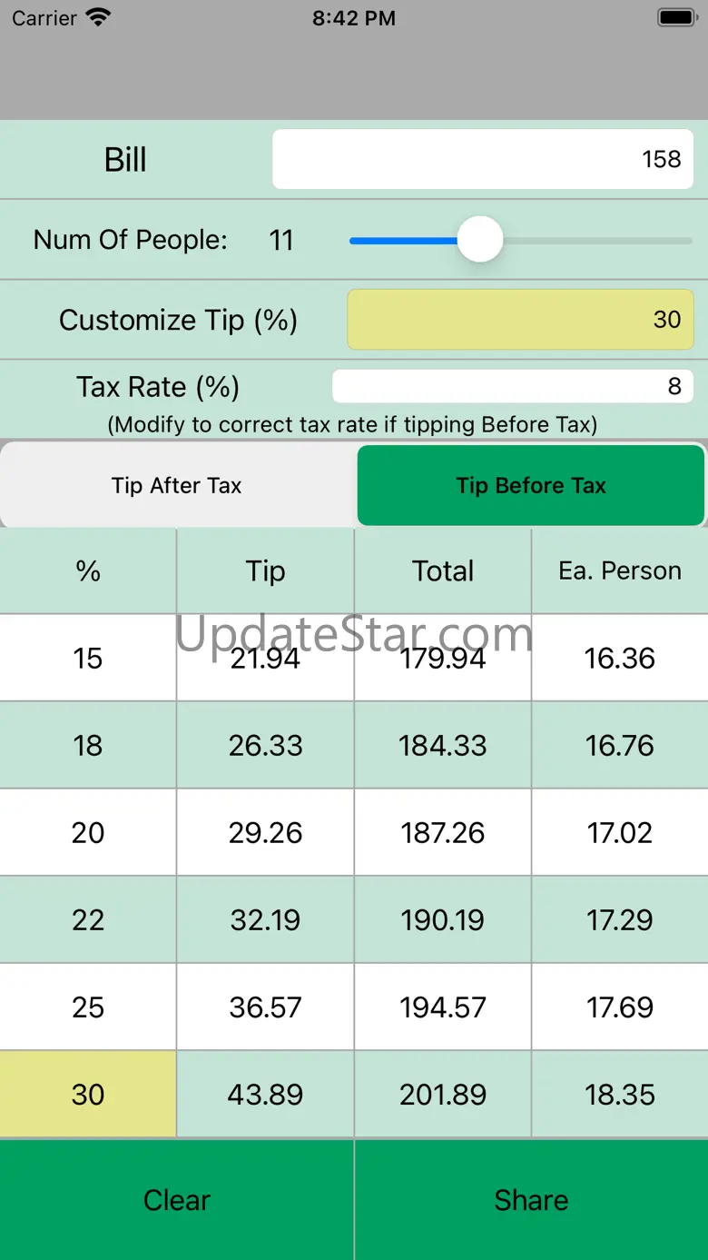 Tipwise - Tip Calculator 1.1
