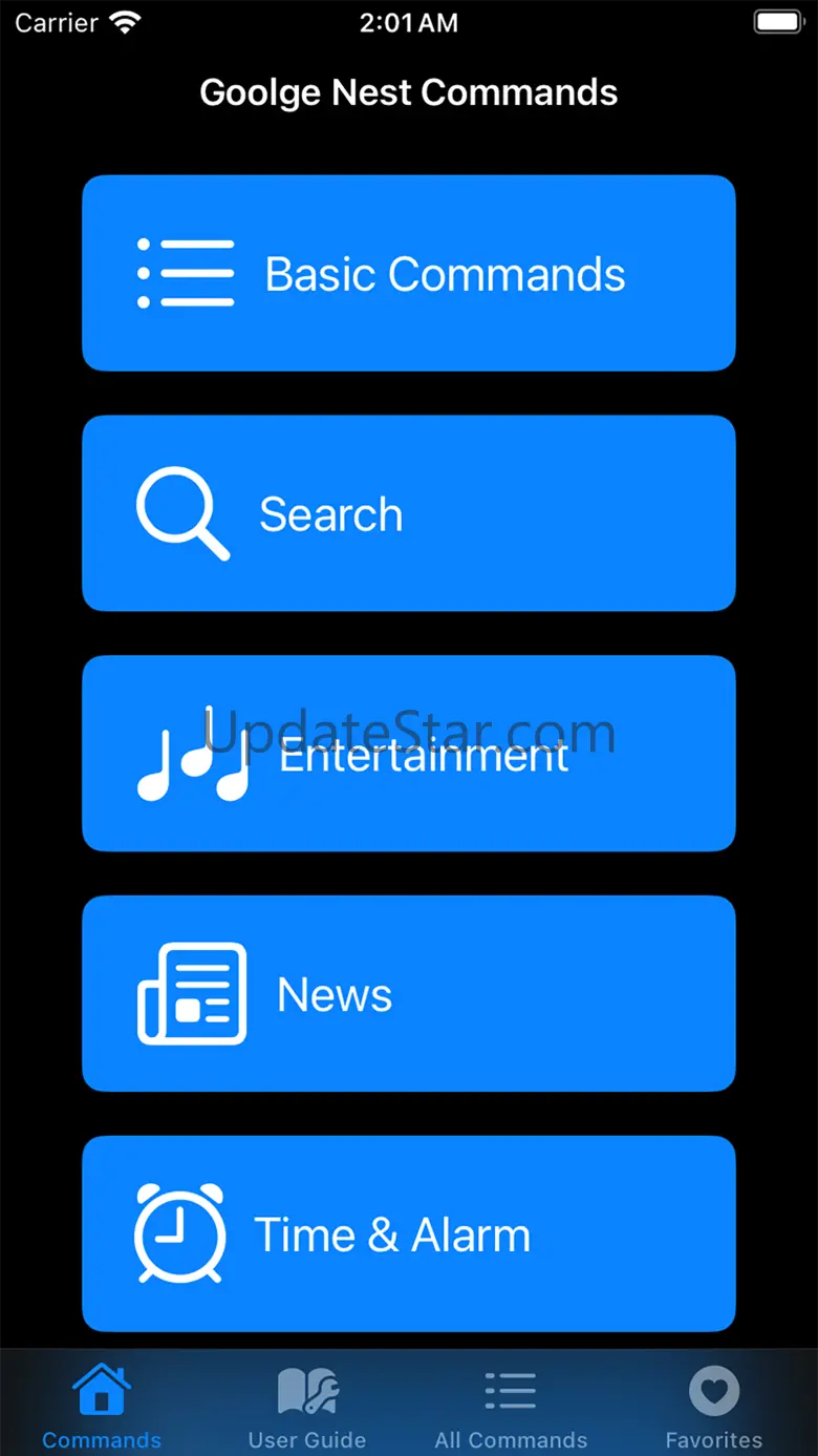 Commands for Google Nest 1.2