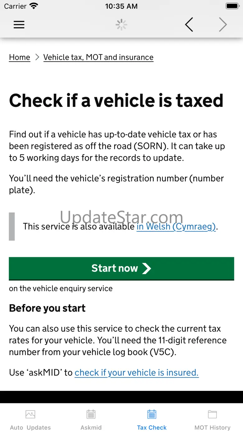 MOT Check UK 1.9